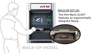 Tranax MB2100T walk up outdoor model